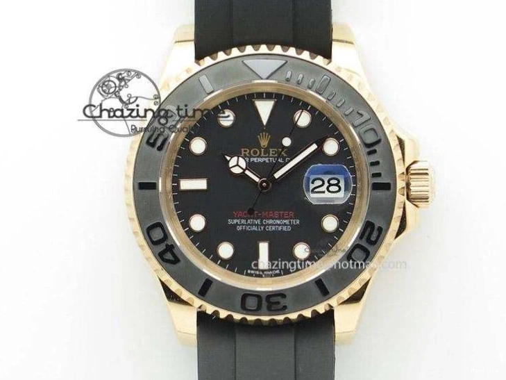 MiroTime 0326 Comfortable Daytona 116515 Noob 1:1 Best Edition Black RG Dial On Black Leather Strap A 3788